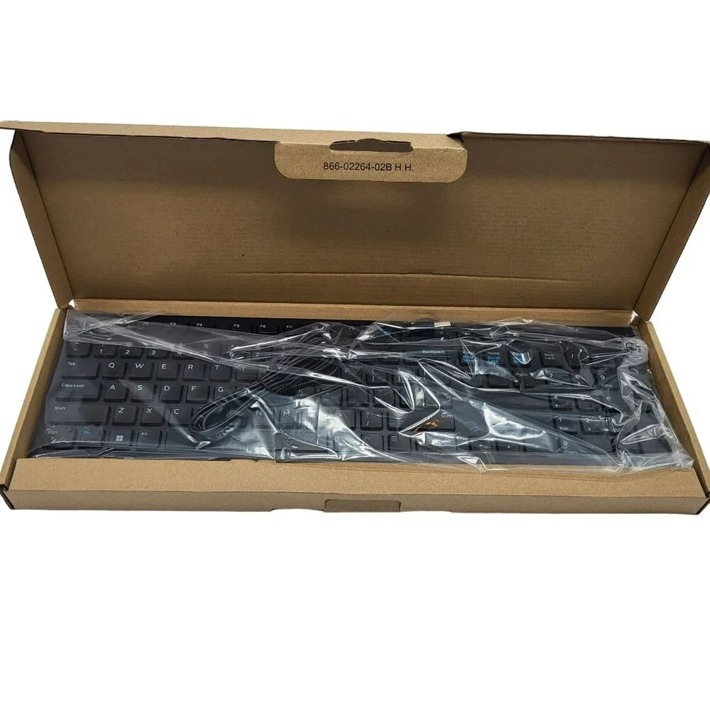 Dell Multimedia Keyboard-KB216 US International QWERTY Black New In Box